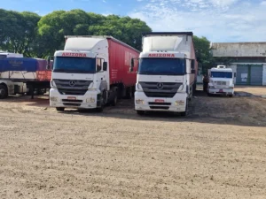 Frota própria da Arizona no corredor Argentina–Brasil