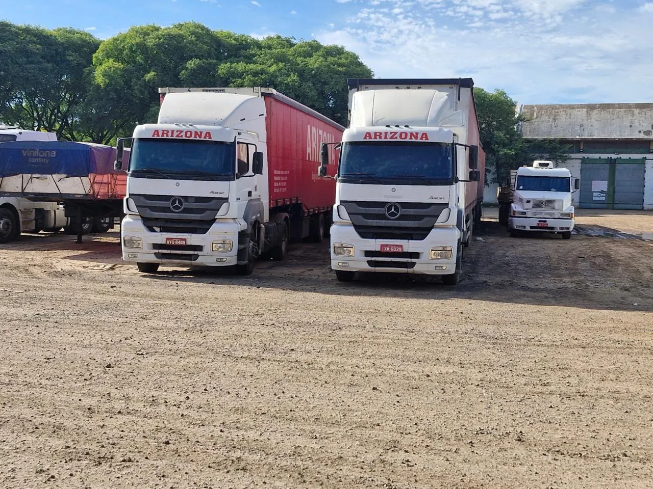 Flota propia de Arizona en el corredor Argentina–Brasil